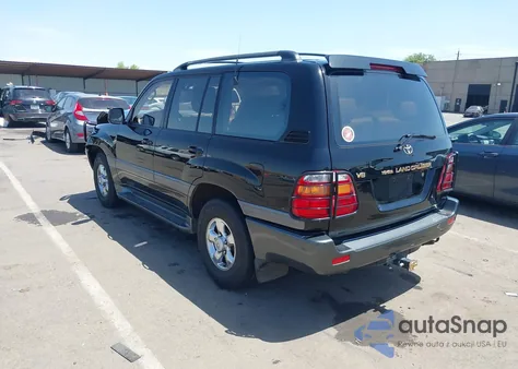 2001 Toyota Land Cruiser from USA, damaged, VIN JTEHT05J112000893